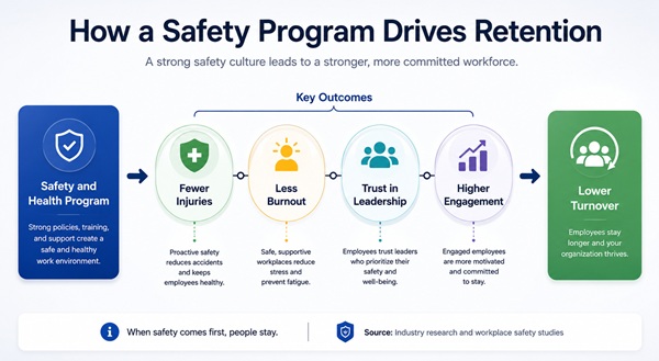 How a Safety Program Drives Retention