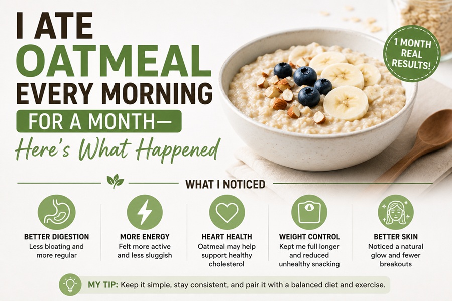 I Ate Oatmeal Every Morning for a Month: Here’s What Happens
